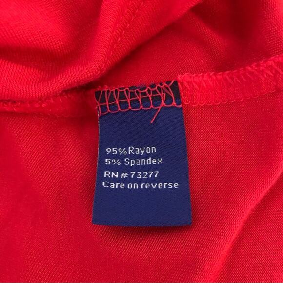 NWOT Apt. 9 Women's Red Sleeveless Flowy Top Size XS - Picture 6 of 7